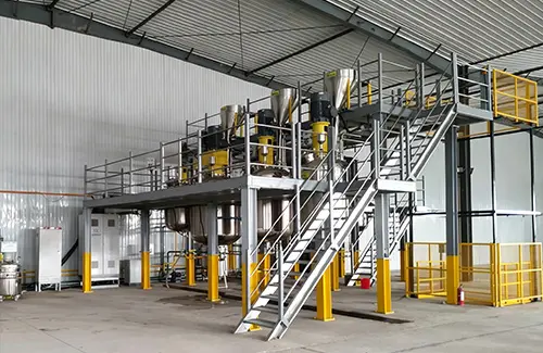 Su Bazlı End&uuml;striyel Boya Komple &Uuml;retim Hattı