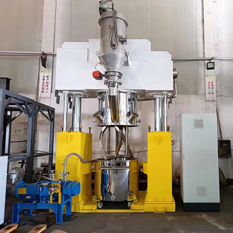 500 Litre Vakumlu &Ccedil;ift Planet Mikser