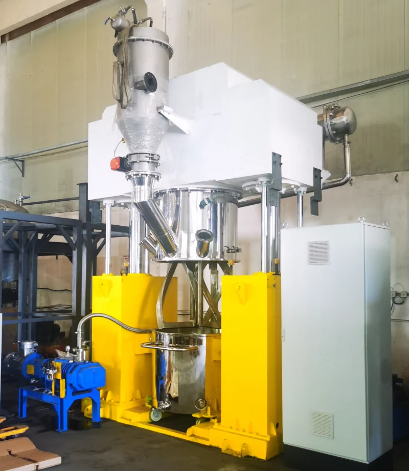 Y&uuml;ksek Viskoziteli &Uuml;retim, Vakumlu Karıştırma ve Hassas Proses Kontrol&uuml; i&ccedil;in En İyi Ağır Hizmet Planet Mikser